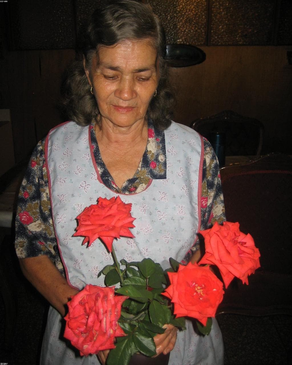 Red roses bouquet